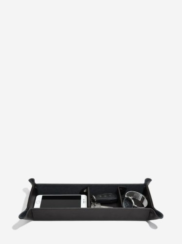 Organizer na zegarki, klucze, telefon STACKERS Smooth Black 3