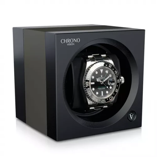 Rotomat Chronovision ONE czarny jedwab anodowany na tytan