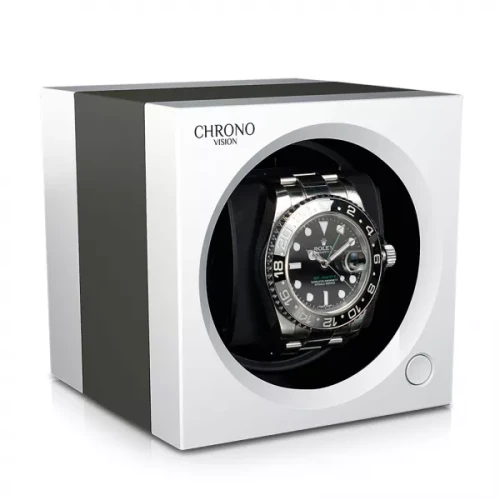 Rotomat Chronovision ONE biały jedwab anodowany na tytan