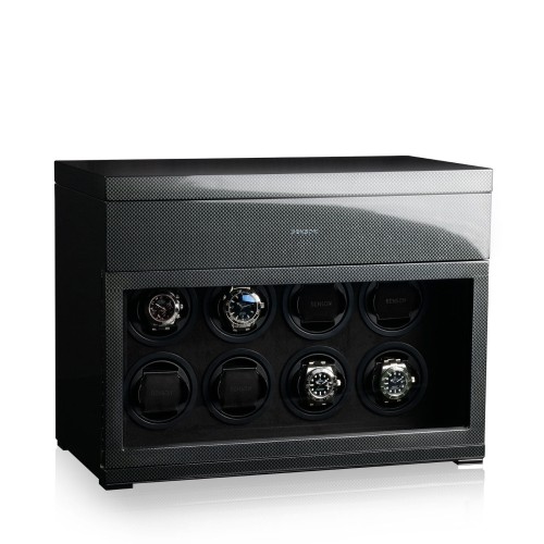Rotomat na 8 zegarków BENSON Black Series 8.16 kolor czarny karbon
