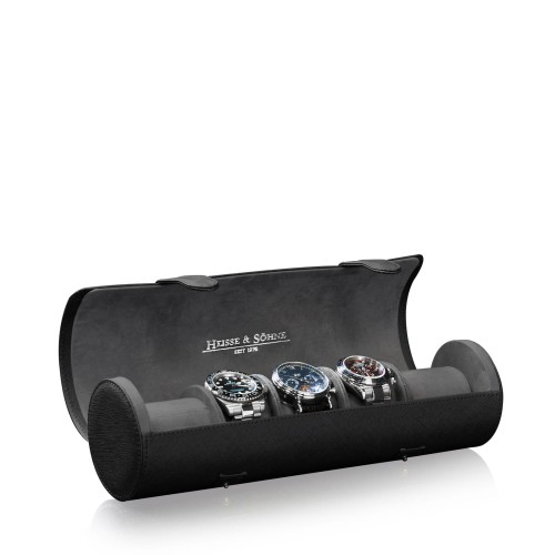 Etui na zegarki Rondo 5 - Czarny