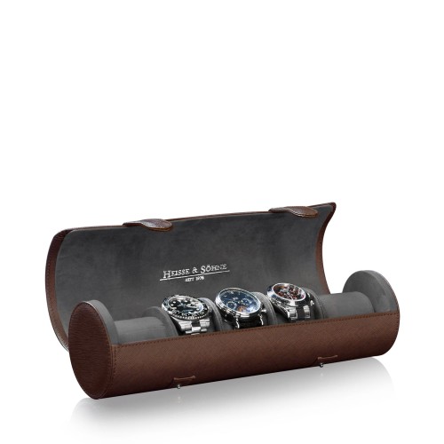 Etui na zegarki Rondo 5 - Brązowy