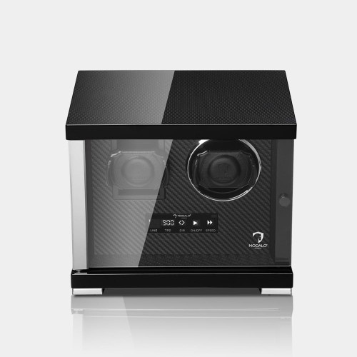 Rotomat MODALO Showtime zegarki 1+1 Carbon &amp; Carbon