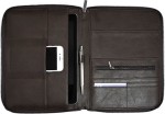 Etui na dokumenty i telefon STACKERS Brown