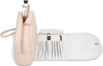 Zawijana kosmetyczka z miejscem na pędzle STACKERS Blush & Rose Gold