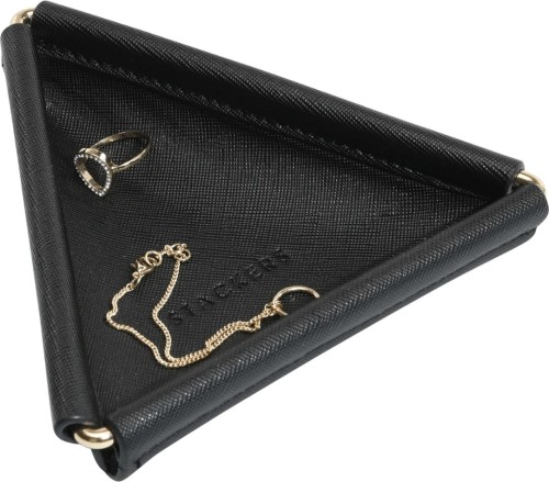 Podstawka trójkątna na drobiazgi STACKERS Black