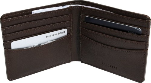 Portfel Stackers brązowy