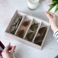 Pudełko na okulary z pokrywką Classic STACKERS Taupe 4