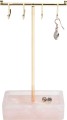 Stojak na biżuterię T-Bar STACKERS różowy kwarc mały 1
