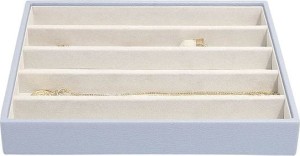 Szkatułka na biżuterię Stackers pięciokomorowa classic lawendowa