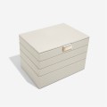 Szkatułka na biżuterię Stackers poczwórna classic jasnobeżowa 3