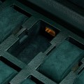 Szkatułka na zegarki WOLF British Racing Box Green 15 5