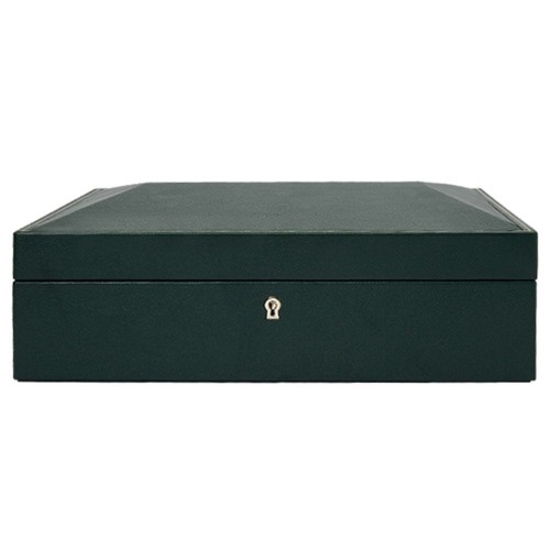Szkatułka na zegarki WOLF British Racing Box Green 15