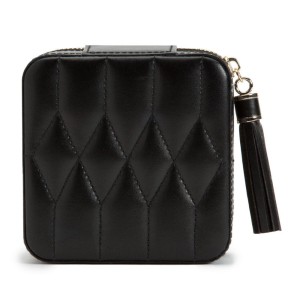 Etui na biżuterię WOLF Caroline Zip Black