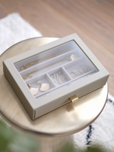 Szkatułka na biżuterię Stackers Pebble 6 komorowa