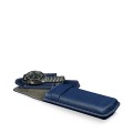 Etui podróżne na zegarek HEISSE &amp; SÖHNE Mondo Saffiano Blue  5