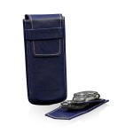 Etui podróżne na zegarek HEISSE & SÖHNE Mondo Saffiano Blue