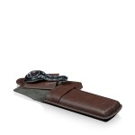 Etui podróżne na zegarek HEISSE & SÖHNE Mondo Saffiano Brown