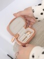 Małe podróżne etui na pierścionki i kolczyki STACKERS Blush &amp; Rose Gold 1