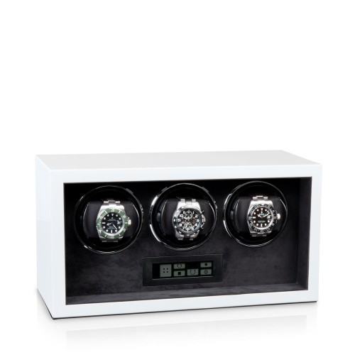 Rotomat na trzy zegarki BENSON Compact Triple White
