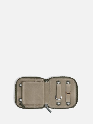 Małe etui podróżne na biżuterię STACKERS Olive Green 1