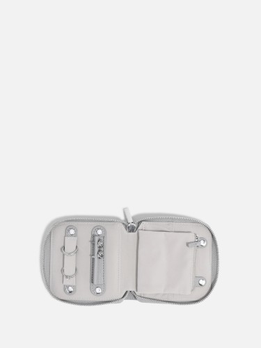 Małe etui podróżne na biżuterię STACKERS Pebble Grey 4