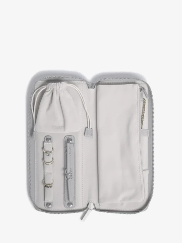 Etui podróżne na biżuterię STACKERS Pebble Grey 2