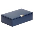 Szkatułka na spinki do mankietów WOLF Heritage 8 Navy 4