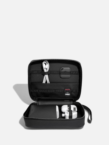 Etui na ładowarki i słuchawki STACKERS Black 2