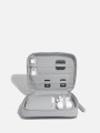 Etui na ładowarki i słuchawki STACKERS Pebble Grey 1