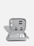 Etui na ładowarki i słuchawki STACKERS Pebble Grey