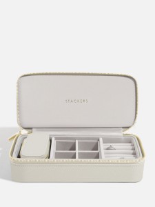 Duże etui na biżuterię STACKERS Oatmeal