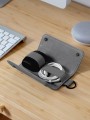 Etui na Airpodsy i kabel ładujący STACKERS Slate Grey 2