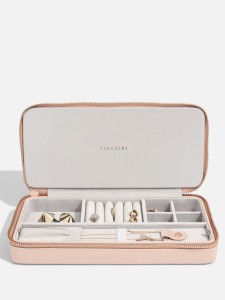 Podróżne etui na biżuterię STACKERS Blush & Rose Gold