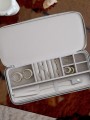 Podróżne etui na biżuterię STACKERS Pebble Grey 2