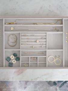 Szkatułka na biżuterię STACKERS 16 komorowa supersize Taupe