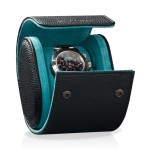 Etui na zegarek HEISSE & SÖHNE Charles 1 Black Turquoise