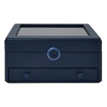 Pudełko na zegarki i biżuterię WOLF Earth Midnight Blue